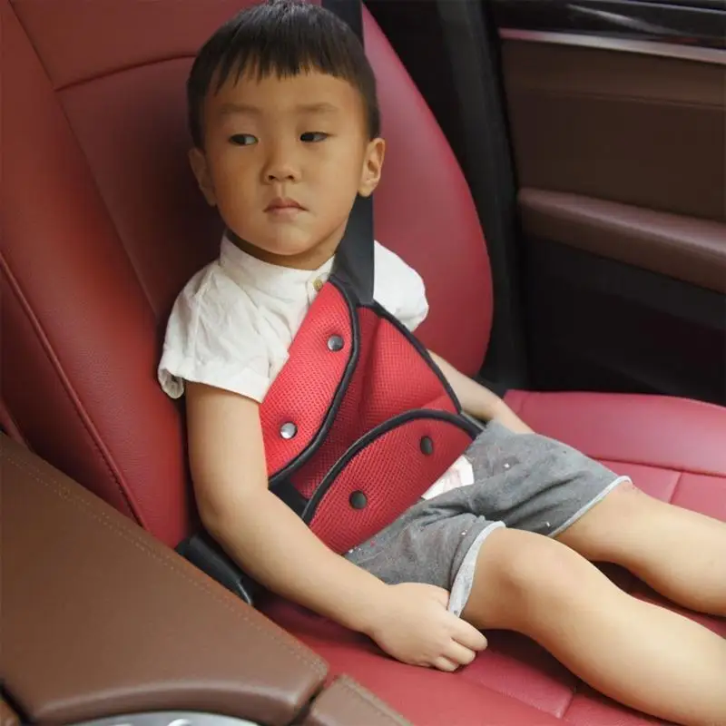 A5YC Child for Seat Belt Adjustment Holder Car Anti-Neck Neck Baby Shoulder Cover Bel