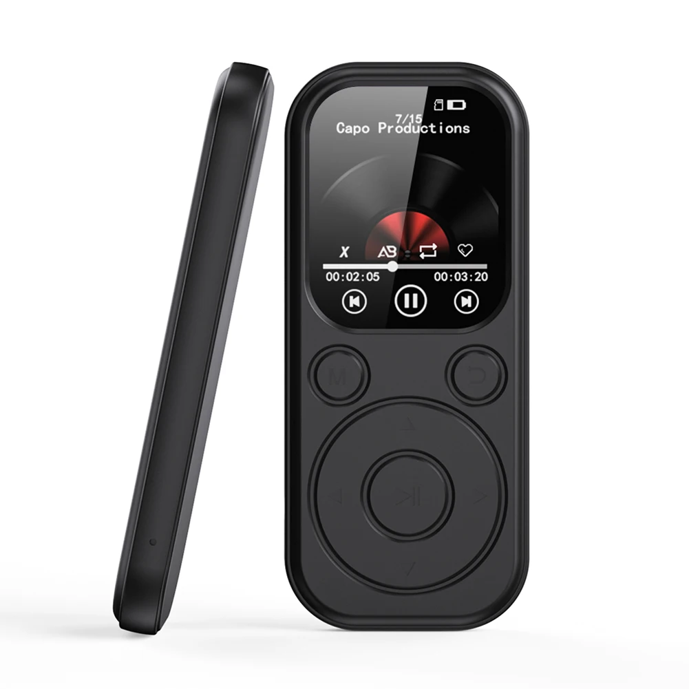 متوافق مع بلوتوث 5.4 MP4 وكمان 2.01 بوصة IPS شاشة مشغل MP3 محمول مشغل الصوت دعم راديو FM تسجيل الكتاب الإلكتروني