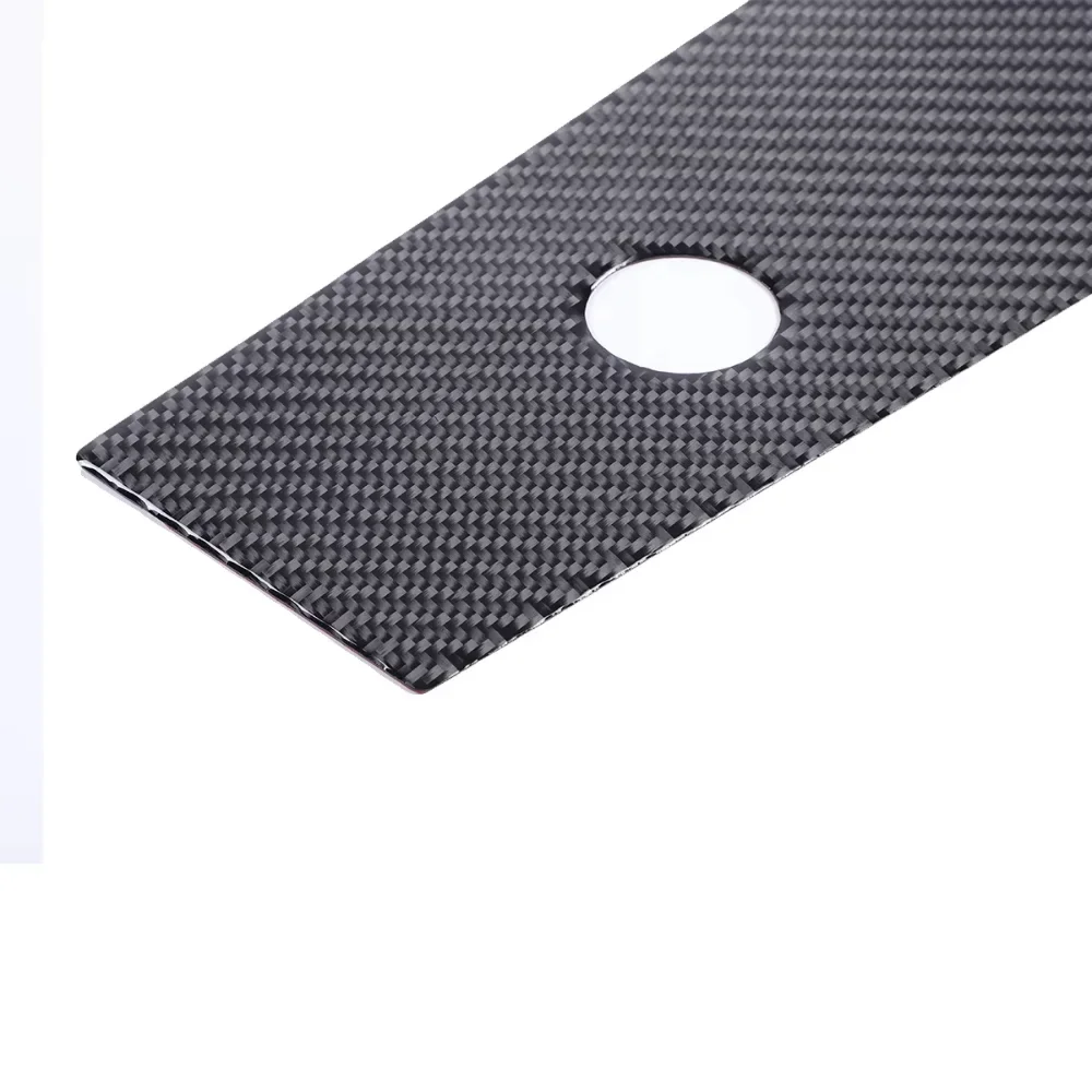 OUIO Protective Sticker for Tesla Model 3 2023 Carbon Fiber Exterior Trim Protection Anti-Scratch Trim Sticker 2023-up B-Pillar