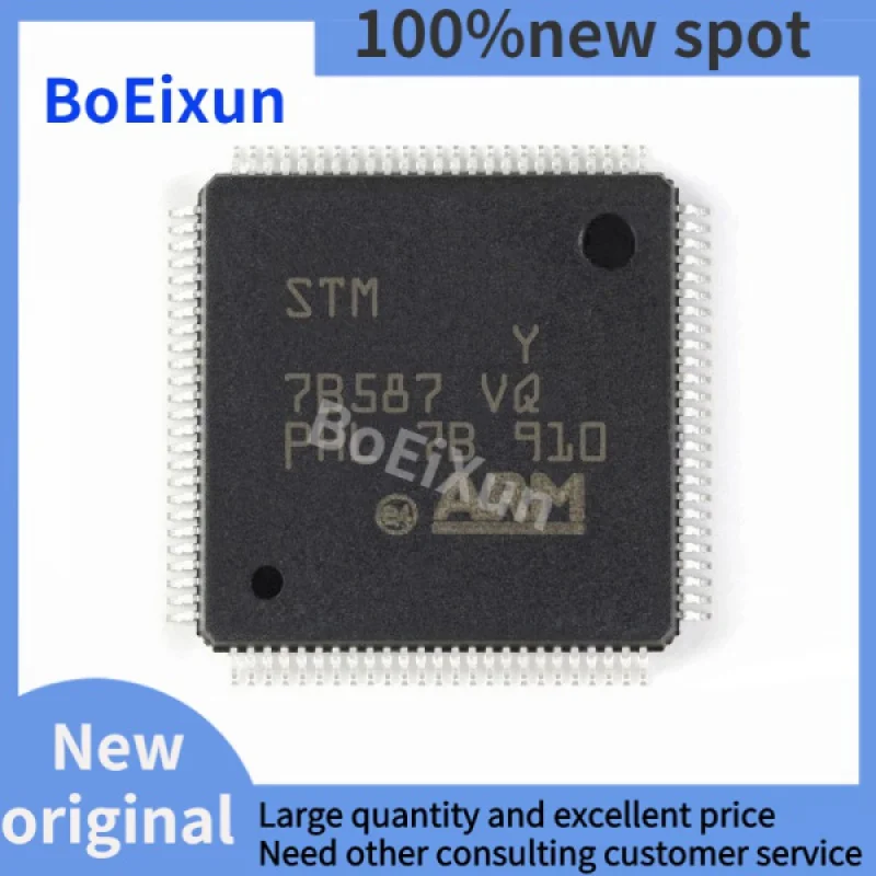 

(1 шт.) 100% новый STM32H7A3VGT6 STM32H7A3VIT6 STM32H7B0VBT6 STM32H723ZGT6 STM32H730ZBT6 STM32H742ZGT6 QFP-100 чипсет