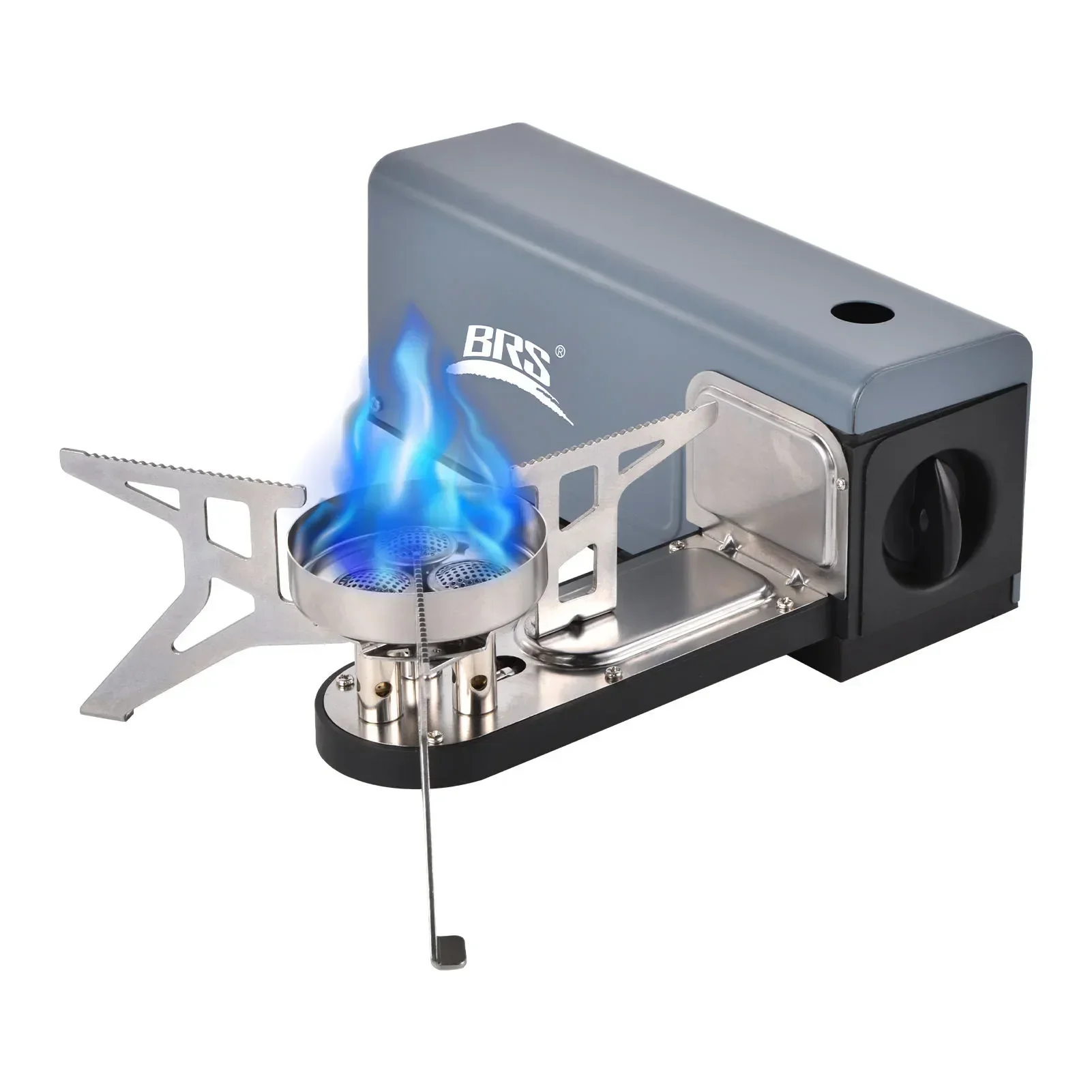 

zz BRS Camping Pliant Cassette Réchaud BRS-97 Portable Cuisinière À Gaz 3800W Brûleur En Acier Inoxydable Cassette
