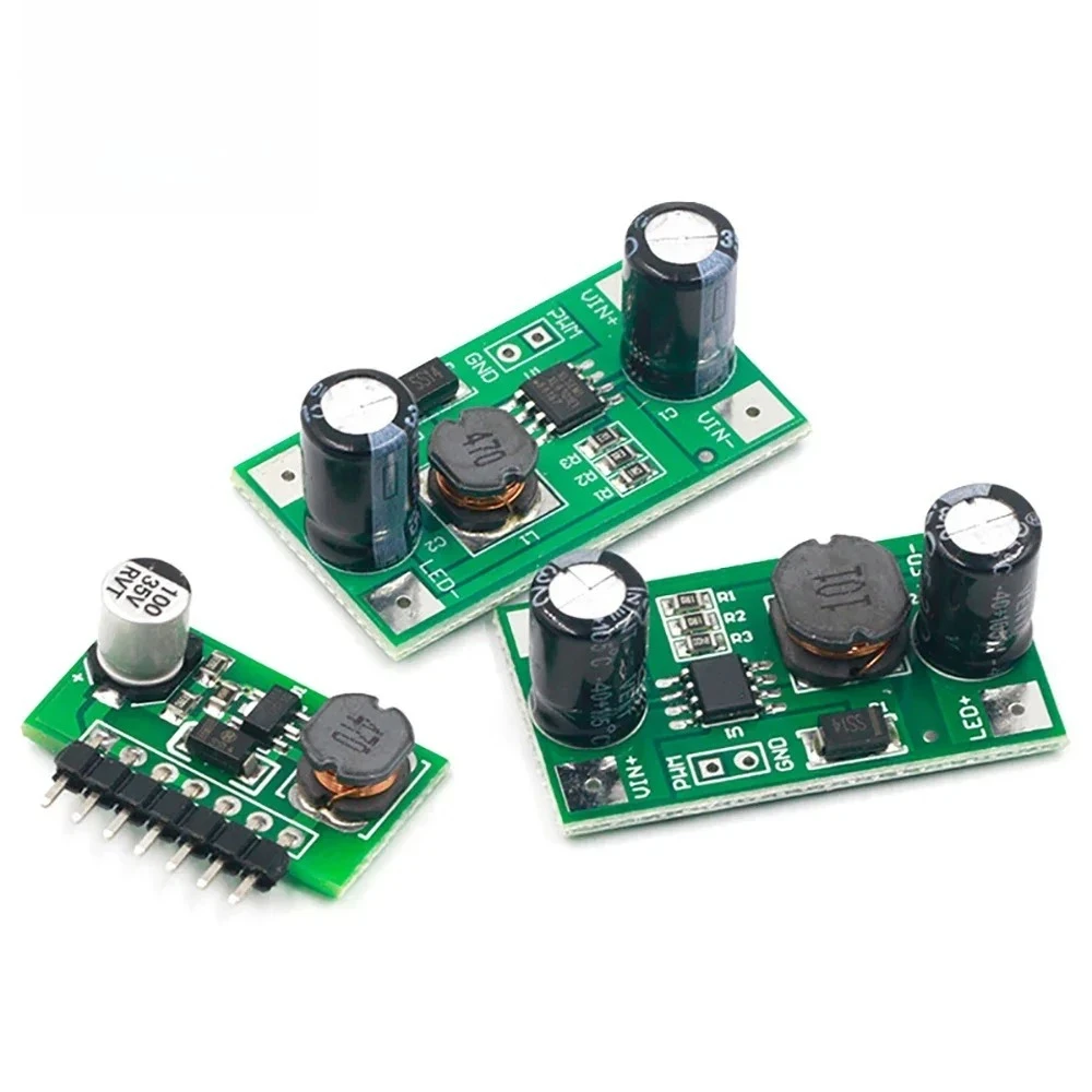 1PCS 1W 2W/3W 3W LED Driver Module PMW Dimmer DC-DC 5-35V Step Down Buck Converter Module 350mA 700mA Constant Current Module