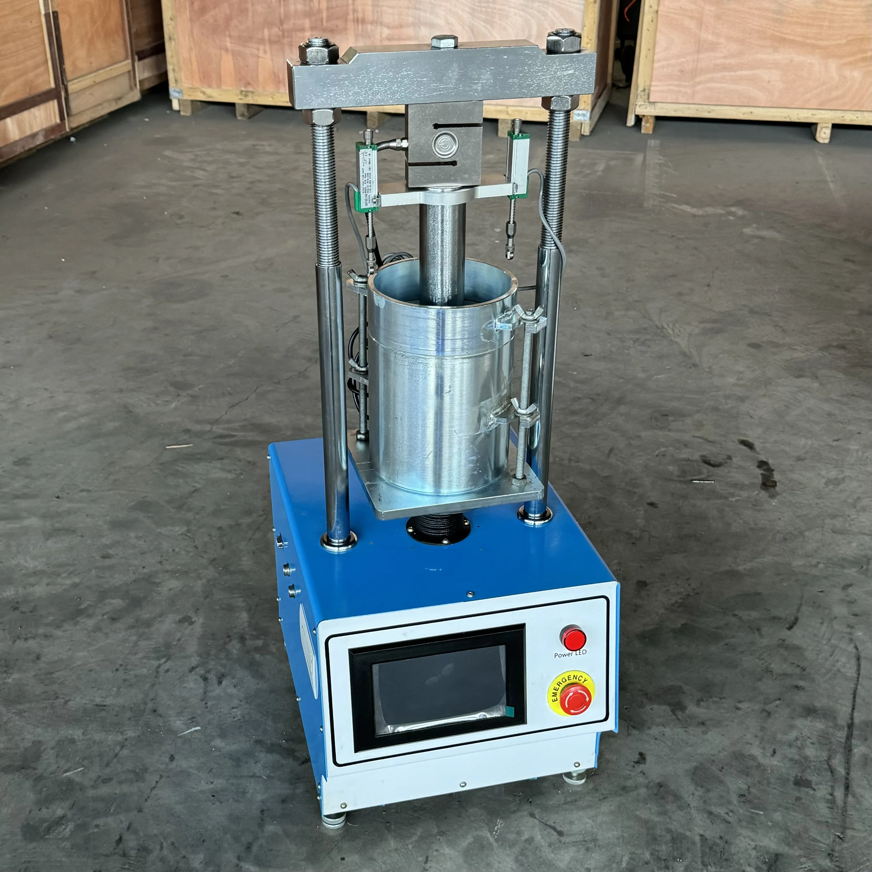 آلة اختبار مختبر Cbr بنسبة تحمل كاليفورنيا لجهاز اختبار قيمة التربة/CBR #6