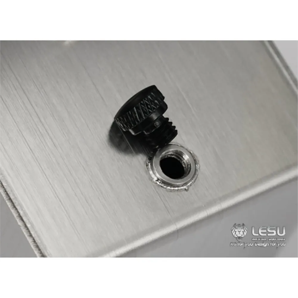 LESU Metalowy Zbiornik Płynu Hydraulicznego 82*50*50 MM Część Zamienna do Ciągnika RC 1/14 Model DIY Tamiyaya Zabawki Outdoor TH02589