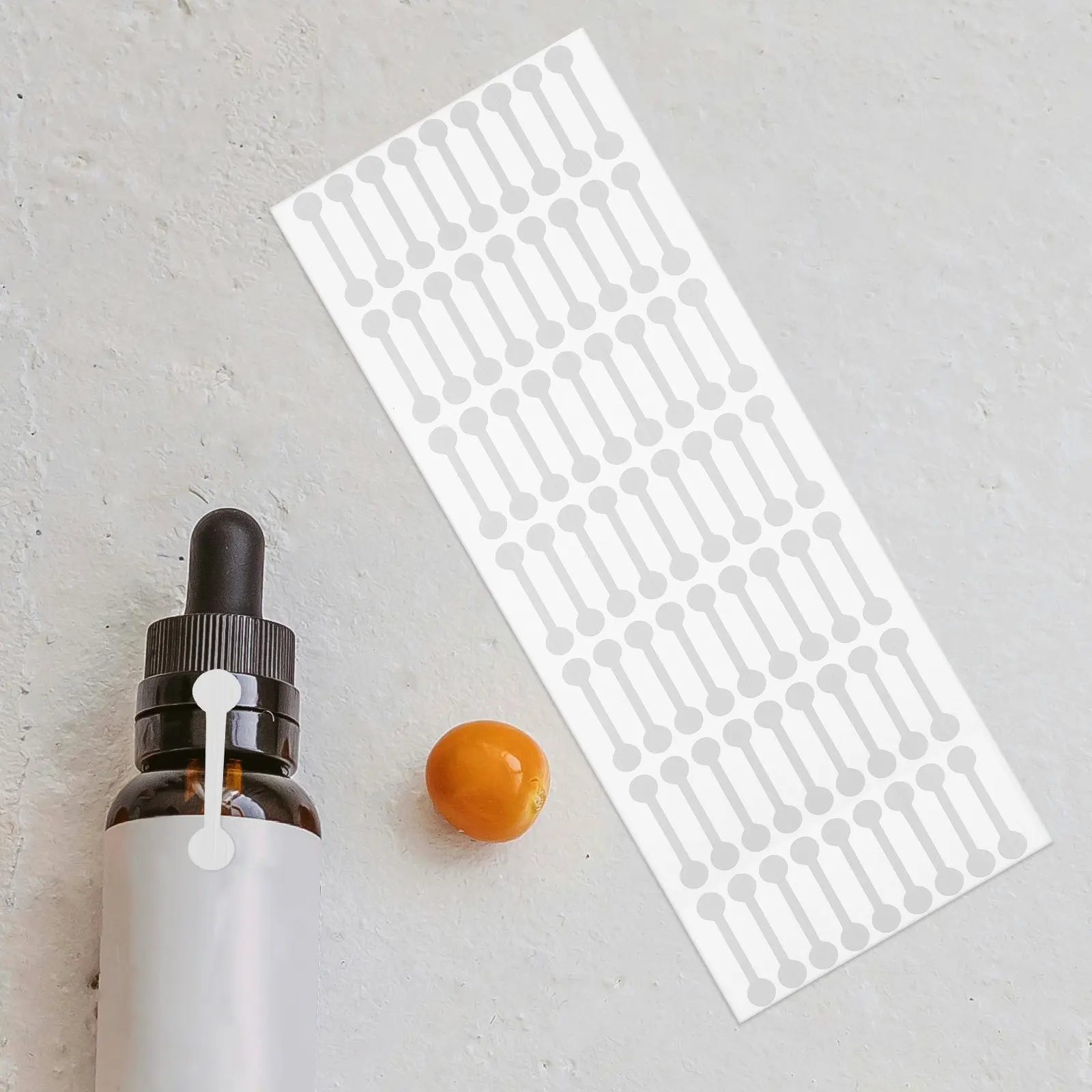 

500 шт. самоклеящихся пломбировочных наклеек для упаковки, защитная лента от вскрытия для укупорки флаконов с эфирными маслами