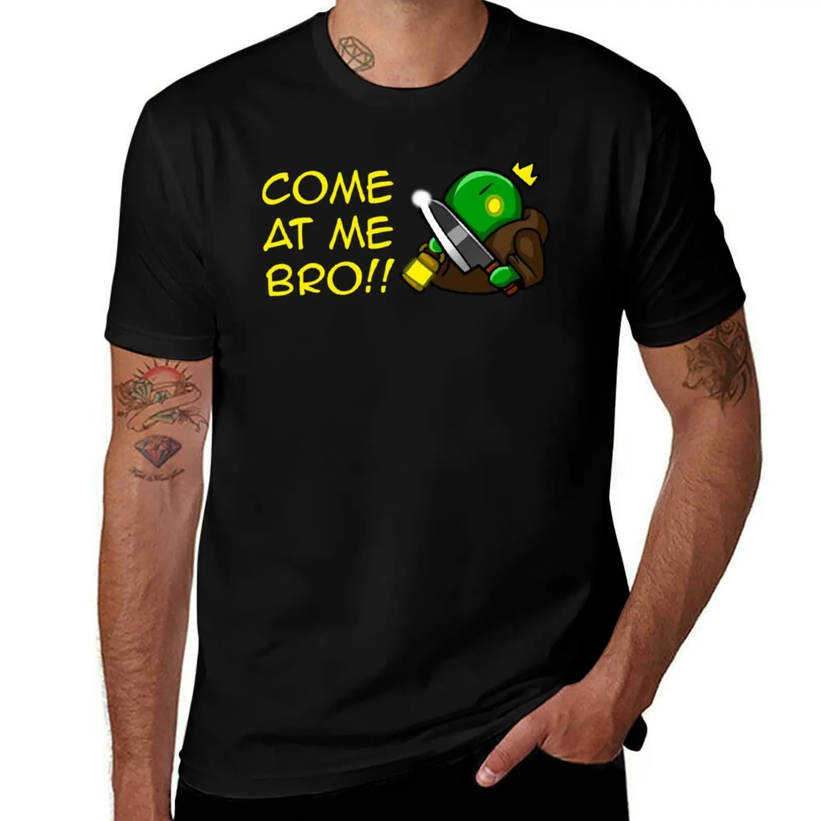 

Tonberry Fight Me T-Shirt summer top Funny t-shirts shirts graphic tees luxury clothes men