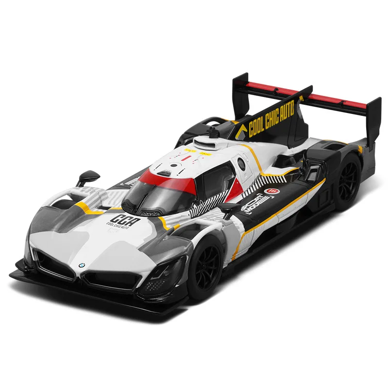 1:24 M Hybrid V8 Super Racing Alloy Car Model Sound and Light Children's Toy Collectibles Birthday gift