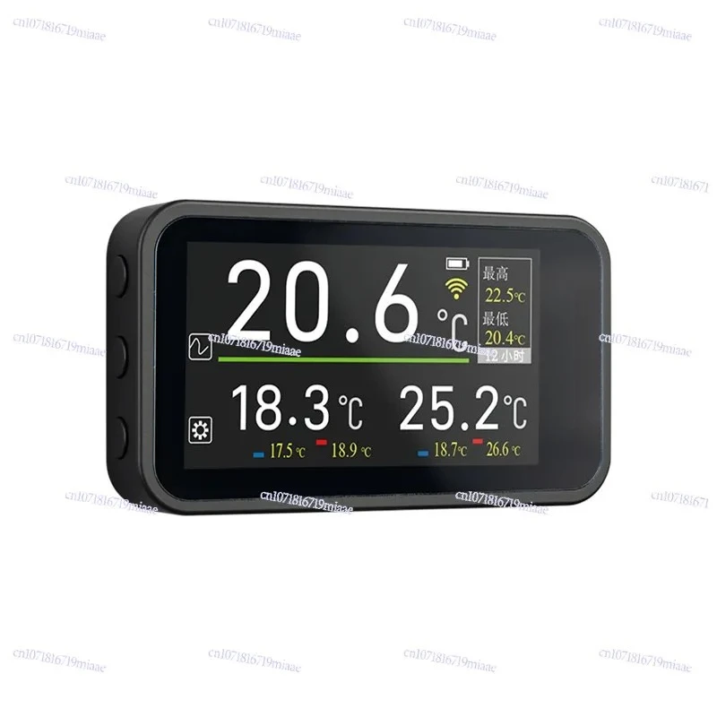 Wireless Car Thermometer Electronic Luminous Display Digital Temperature Gauge for Vehicle