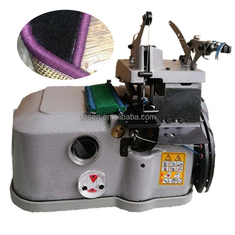 

Industrial Carpet Serging Machine, Car Mat Serging Machine With Two Threads