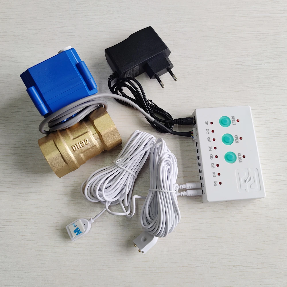 Sistema de Protección Contra Fugas de Agua en Oferta, Válvula de Cierre Automático DN32 (1-1/4 "), Prevención de Daños por Agua, Dispositivo de Seguridad para el Hogar