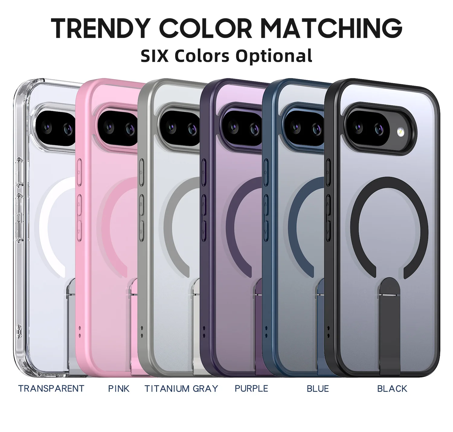 Magnetische Halterung Hülle für Google Pixel 11 10 9 Pro XL 10A 9A Fusion Wireless Charger Cover Hüllen für Google Pixel 10A 9A 11 PRO