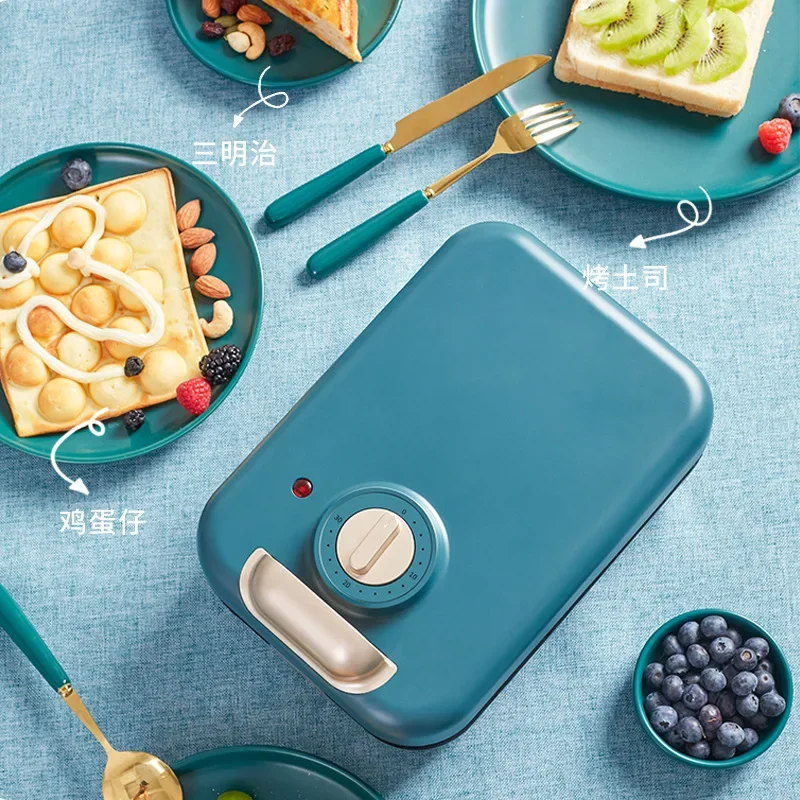 portable Waffle Maker sandwich machine Mini breakfast maker sandwich maker