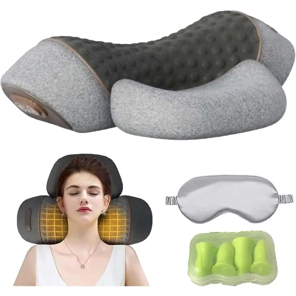 

2025 New Home Pro Massager, Neck Pillow, 3-in-1 Neck Massager Pillow, Ergonomic Memory Foam Pillows Foam for Back & Shoulder