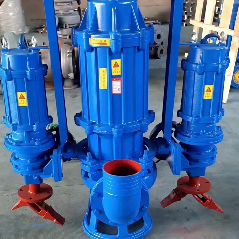 6-Zoll-Abwasserpumpe, 7,5 PS Tauch-Abwasser-Sandsaugpumpe