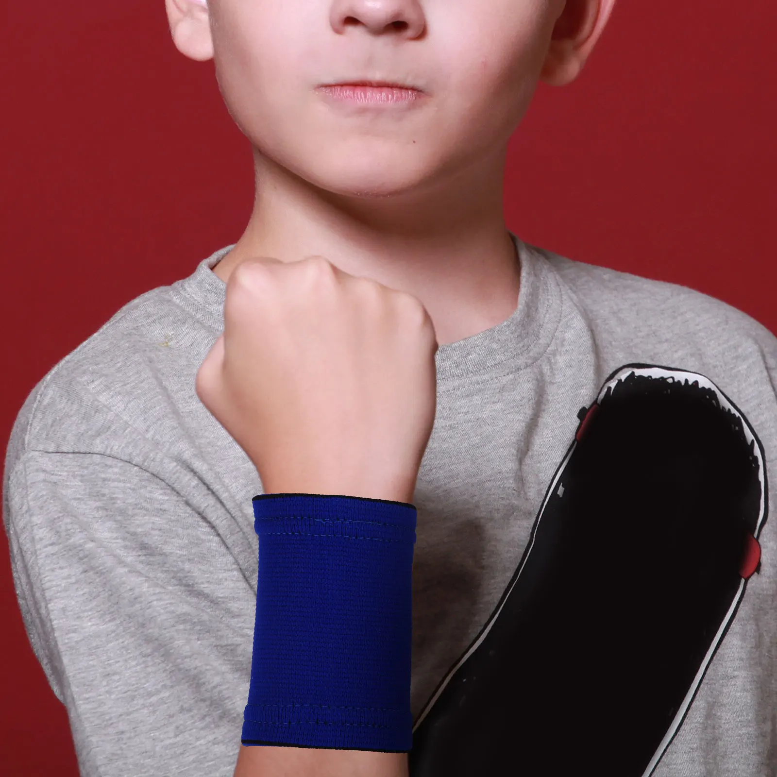 

Guard Basketball Equipment Breathable Elastic Wristband Support For Sports Gym Fitness Sweat Wraps Tennis Arthritis Protection