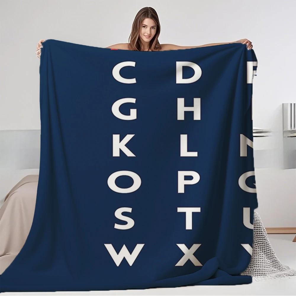 

Trendy Flannel Blanket A To B V Farmhouse Rustic Bedsheet Faux Fur Throw Hypoallergenic Fade-resistant Blankets For Airbnb Hosts