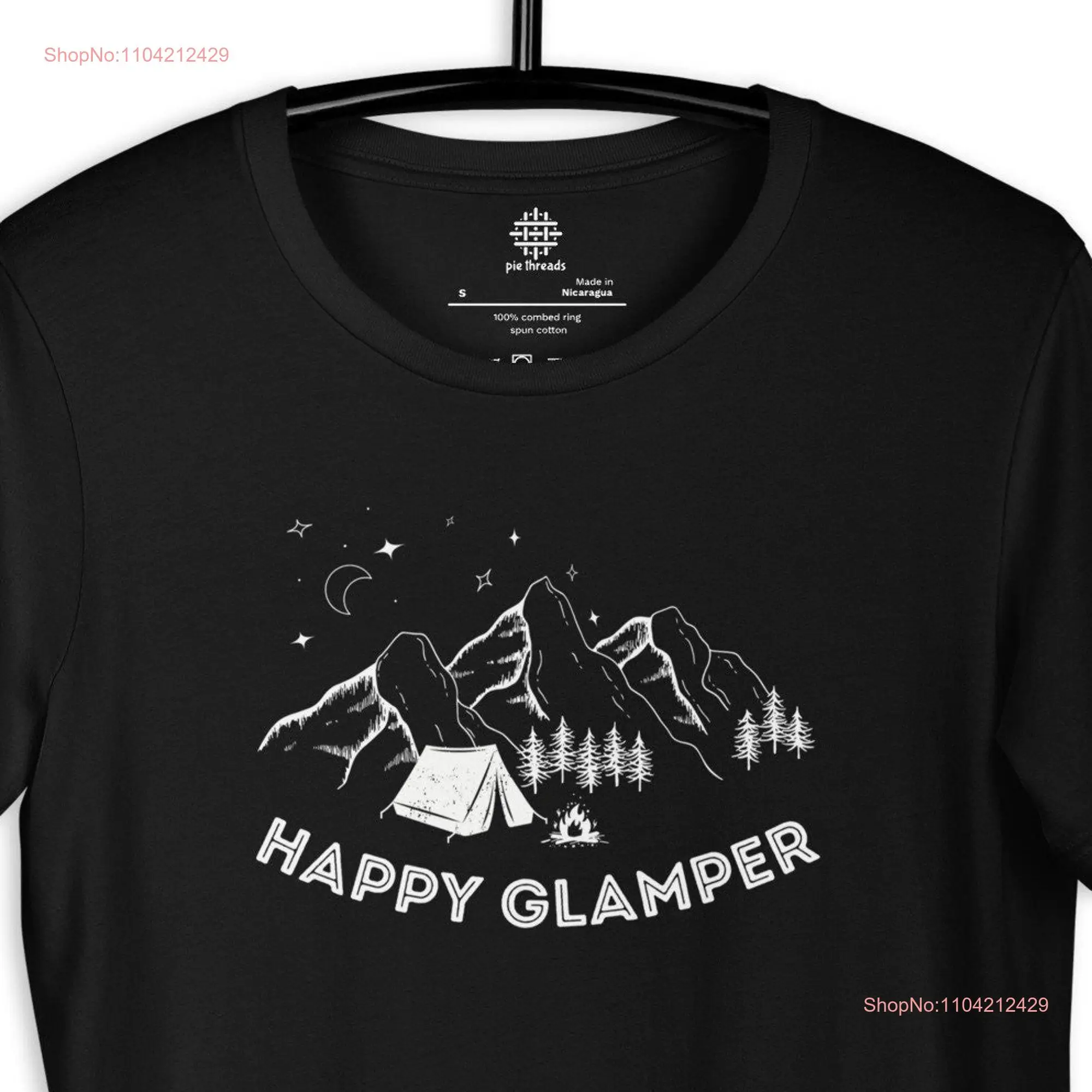 Happy Glamper T Shirt long or short sleeves