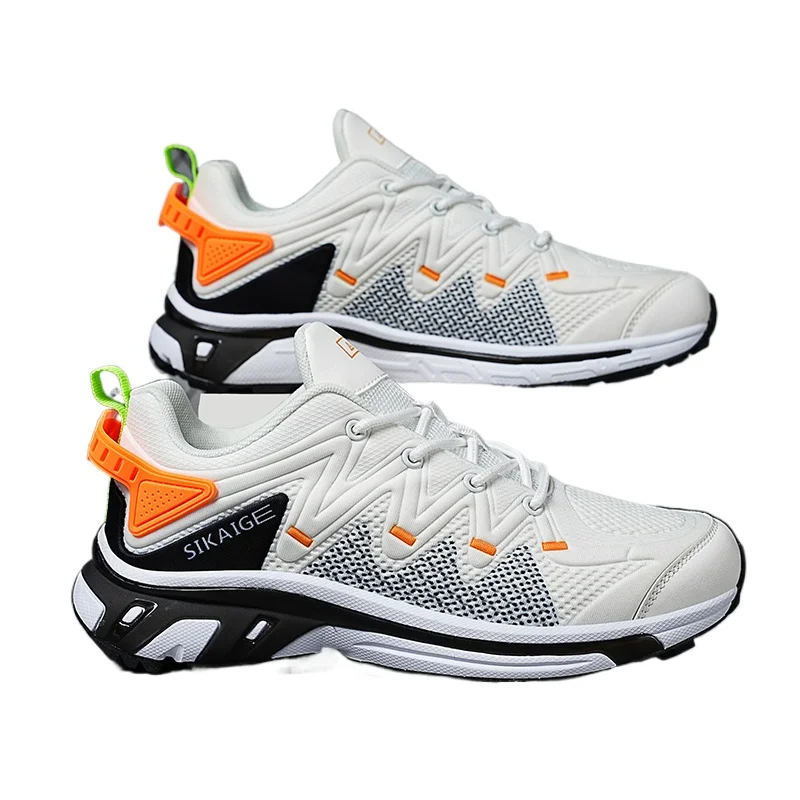 

New Designer Trail Running Shoes Men Off-road Sneakers Lightweight Non-slip Outdoor Mountain Climbing Sports Shoes Male Footwear