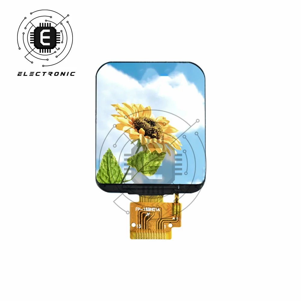 Display LCD da 1.69 pollici Display LCD SPI IPS seriale 240x280 pannello schermo LCM Display IPS seriale Driver ST7789 incorporato