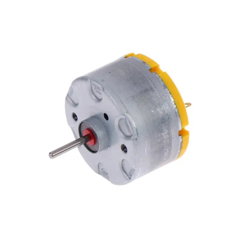 RC500-KW/16260 Mini DC Motor 6V 9V 12V 32mm Round Spindle for Medical Small Equipment Parts Replacement