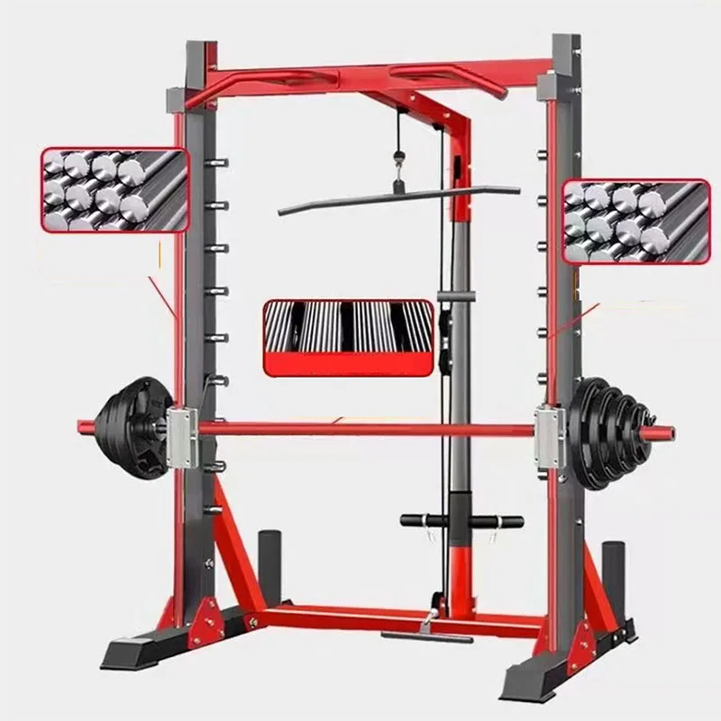 Strength Trainer Squat Frame, Load-Bearing, Push-up, Pull-up, Multi-Function, Covers an area of less than 2 square meters, 300kg