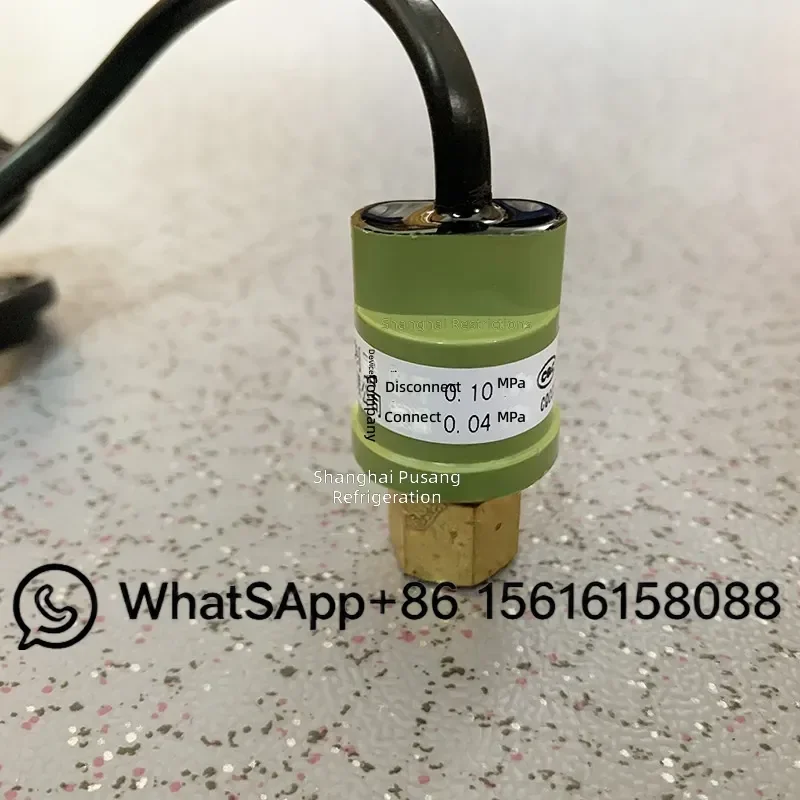 Original Shanghai Junle H20PS Air Conditioner Pressure Controller Switch Off 0.10MPA Turn On 0.04MPA