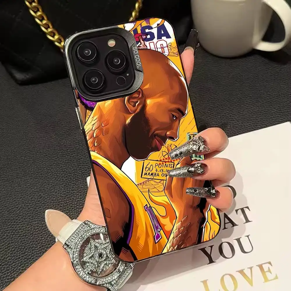 Чехол для телефона k-Kobe Bryant Art IMD Color Silver Shell для iPhone 16, 15, 14, 13, 12, 11 Pro Max Plus Чехол для телефона k-Kobe Bryant Art IMD Color Silver Shell для iPhone 16, 15, 14, 13, 12, 11 Pro Max Plus