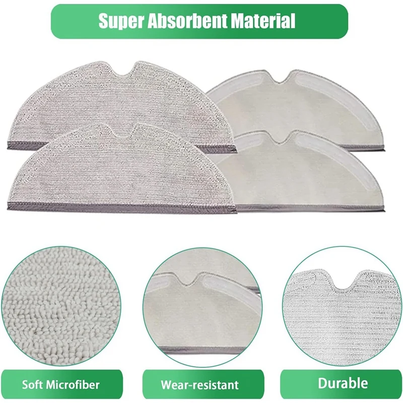 Juego de accesorios para Roborock Q8 Max/Q8 Max +/Q5 Pro, piezas de repuesto para Robot aspirador, bolsas de polvo para cepillo principal