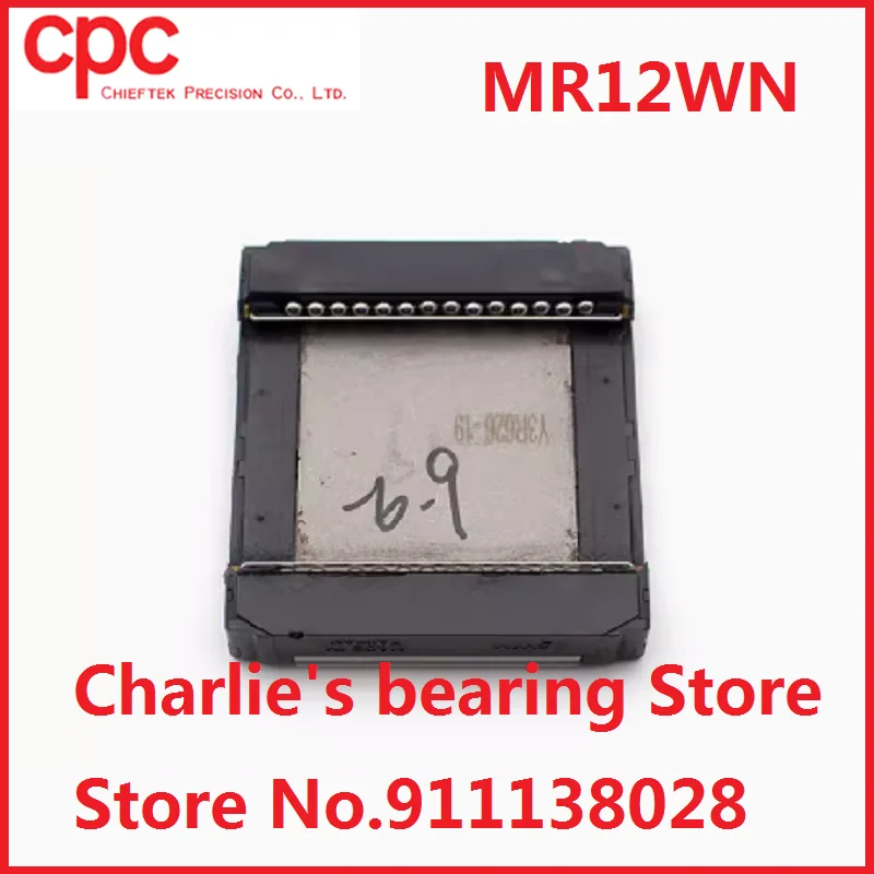 1pc 100% brand new taiwan original genuine CPC miniature linear guide block MR12WN