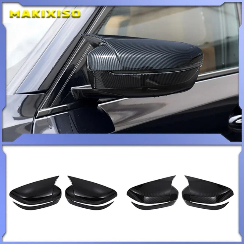 

LHD Carbon Fiber Exterior Side Rearview Mirror Cover Trim For BMW 3/5/6/7/8-Series G11 G12 G14 G15 G16 G20 G21 G30 G31 2019 2020