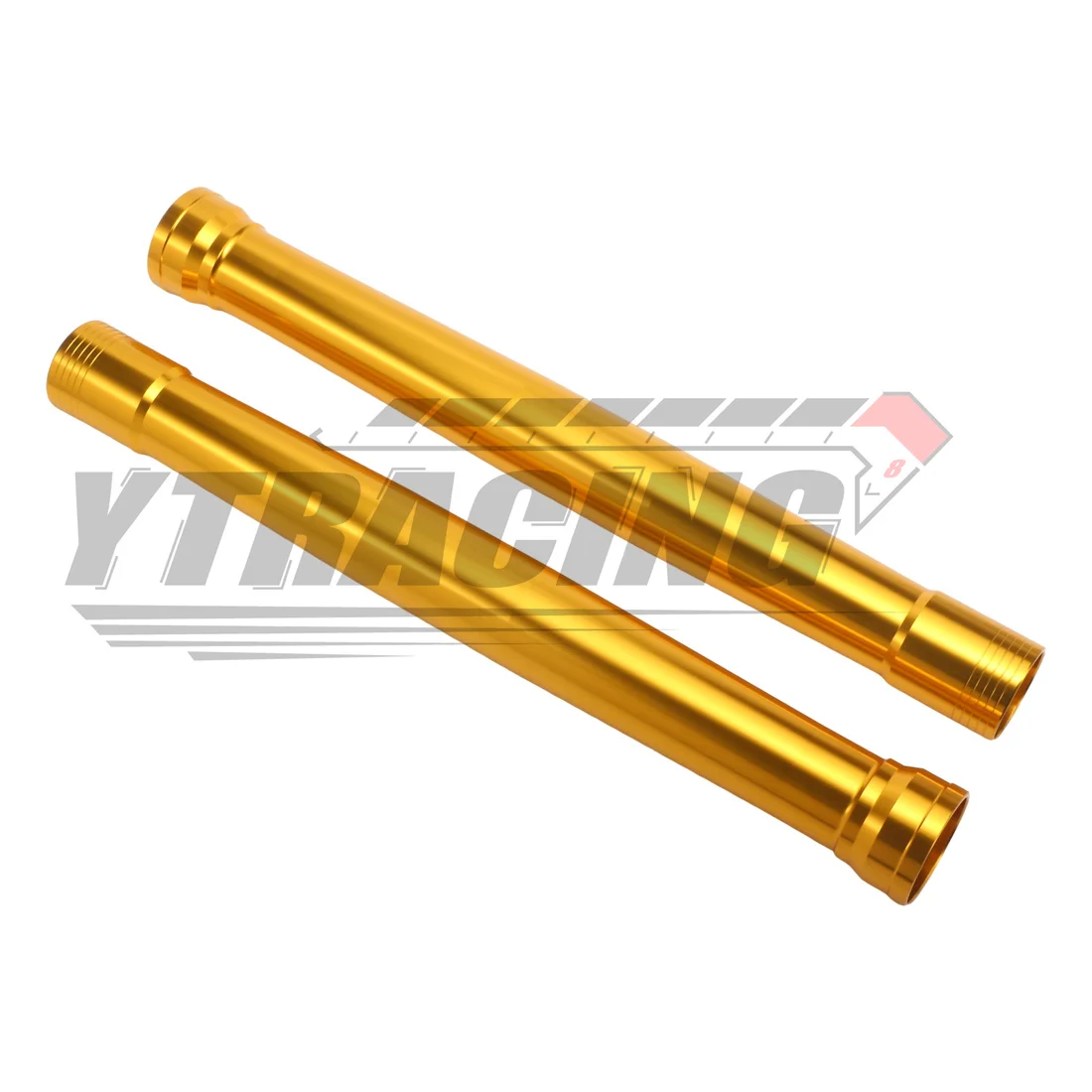 2xFront Stanchion Fork Outer Tubes 494mm For Aprilia RS660 2020-2024 Gold Shock Absorber Pipes Outer Fork Leg Suspension Bars