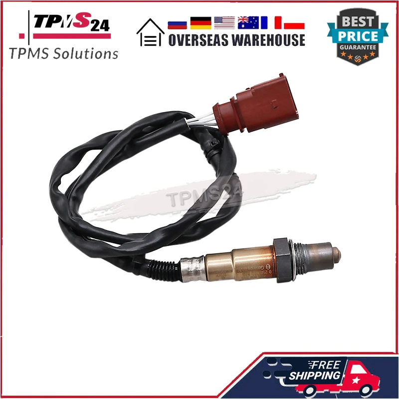 

For AUDI A3 A6 A8 RS4 RS7 S6 S7 S8 BENTLEY CONTINENTAL VOLKSWAGEN EOS PASSAT R32 Air Fuel Ratio O2 Oxygen Sensor 4H0906265C