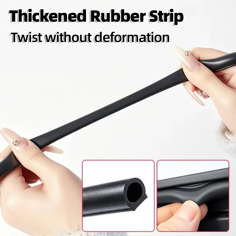 For Leapmotor B10 B01 A10 Lafa5 Car Engine Hood Sealing Strip Soundproofing Rubber Strip Auto Front Cabin Waterproof Accessories