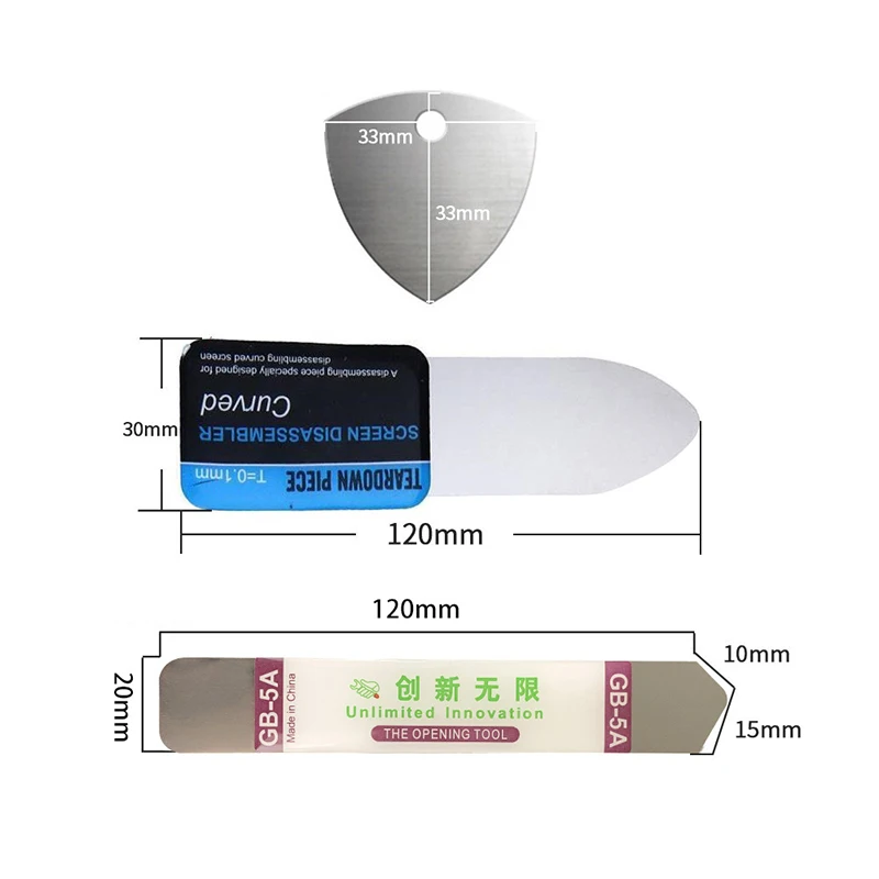 Screwdriver Set For Hand Repair Opening Tools 2 In 1 Mobile Phone Repair Tools Kit Single Pry Piece Pry Opening Tool