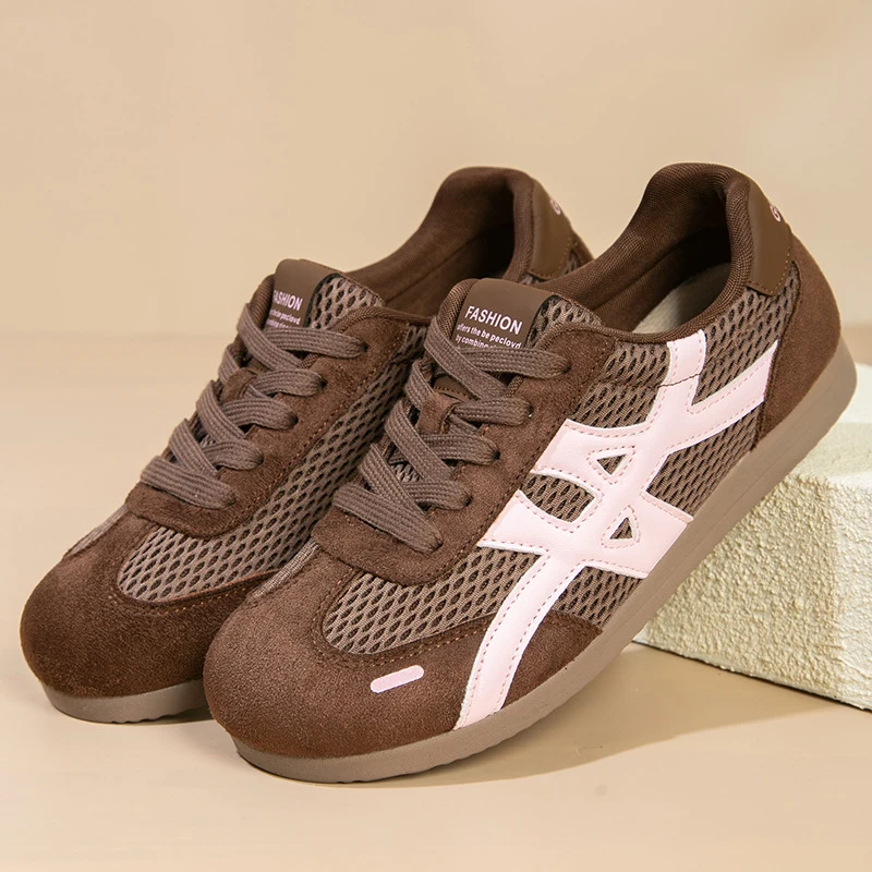 New women's casual shoes, mesh breathable white shoes, single shoes, outdoor sports shoes, sneakers