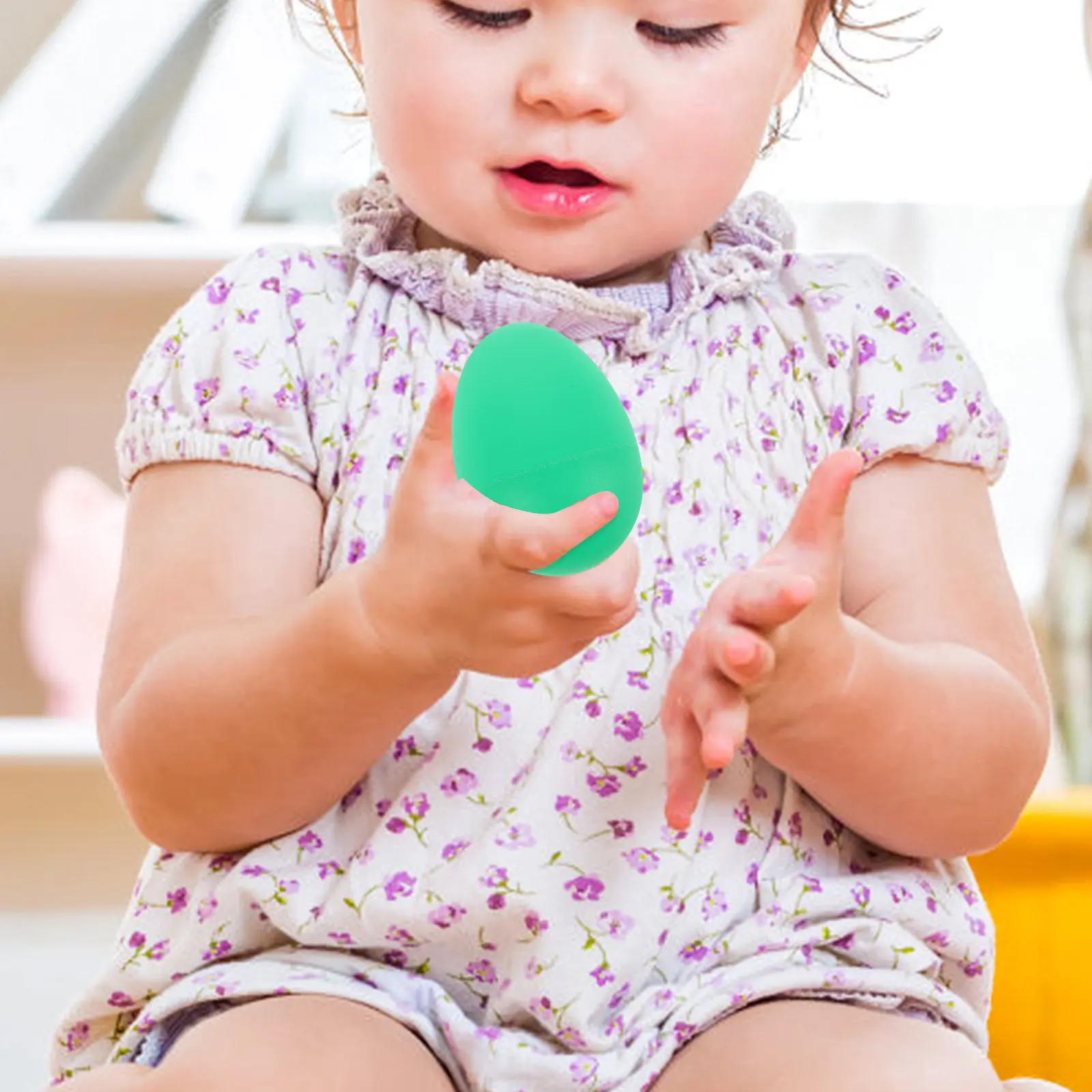 6Pcs Musical Egg Shakers for Toddlers Baby Shaker Eggs Interactive Early Learning Rhythm Coordination Auditory Skills