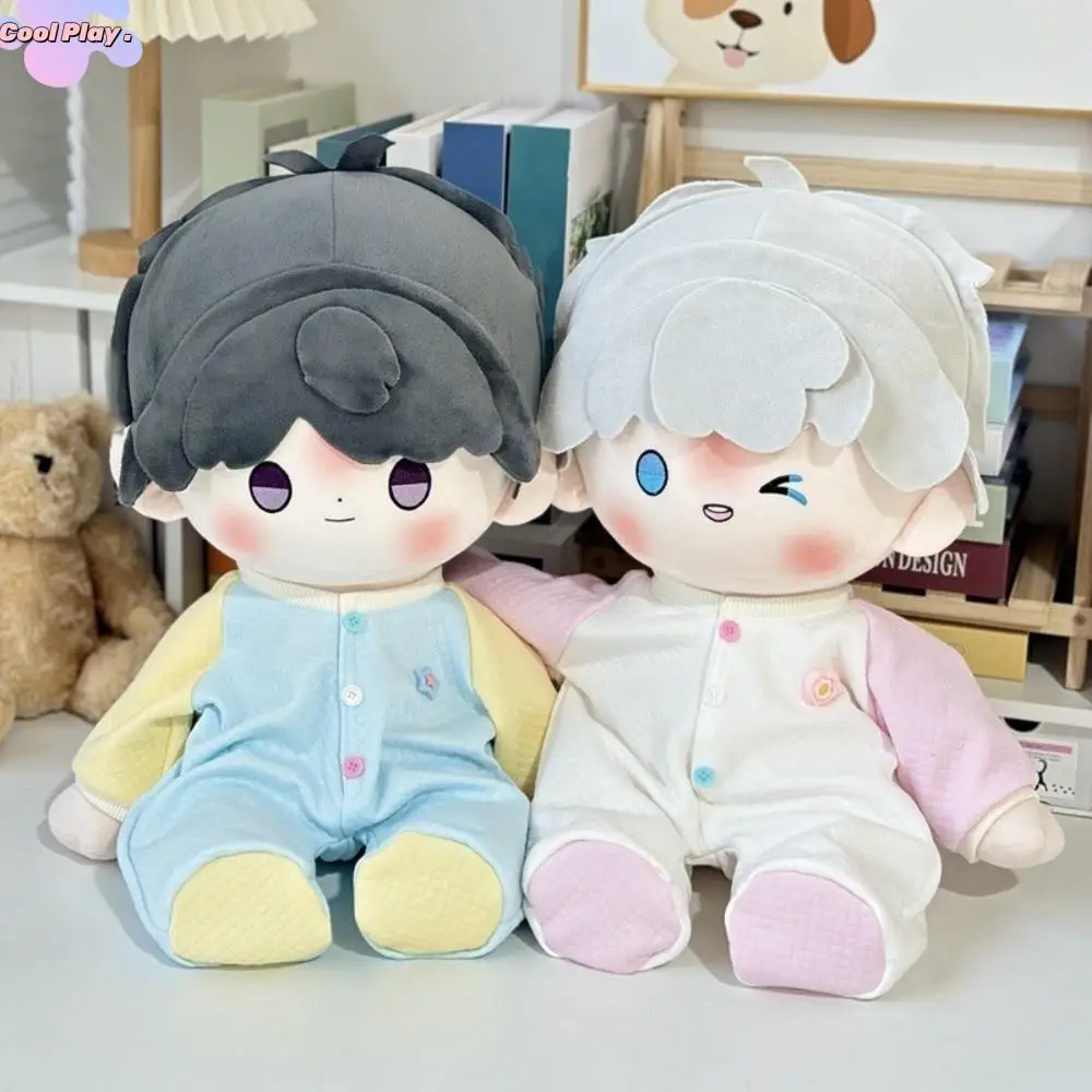 

Jumpsuit 40cm Cotton Doll Clothes Sitting Posture Replacement Plush Doll Clothes Cute Cartoon No Attribute Doll Clothes