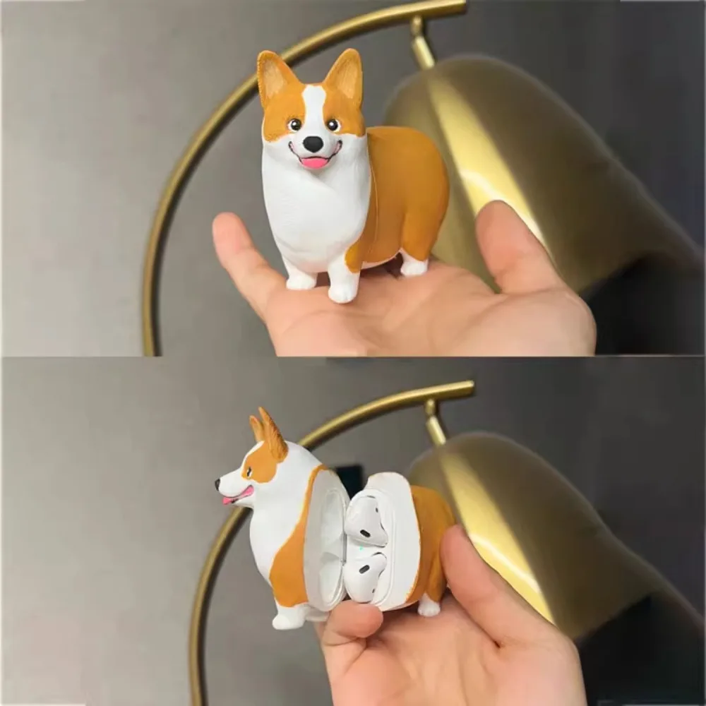 y2k-cute-corgi-dog-earphone-case-cover-for-airpods-pro-pro2-1-2-3-4-custom-decoration-accessory