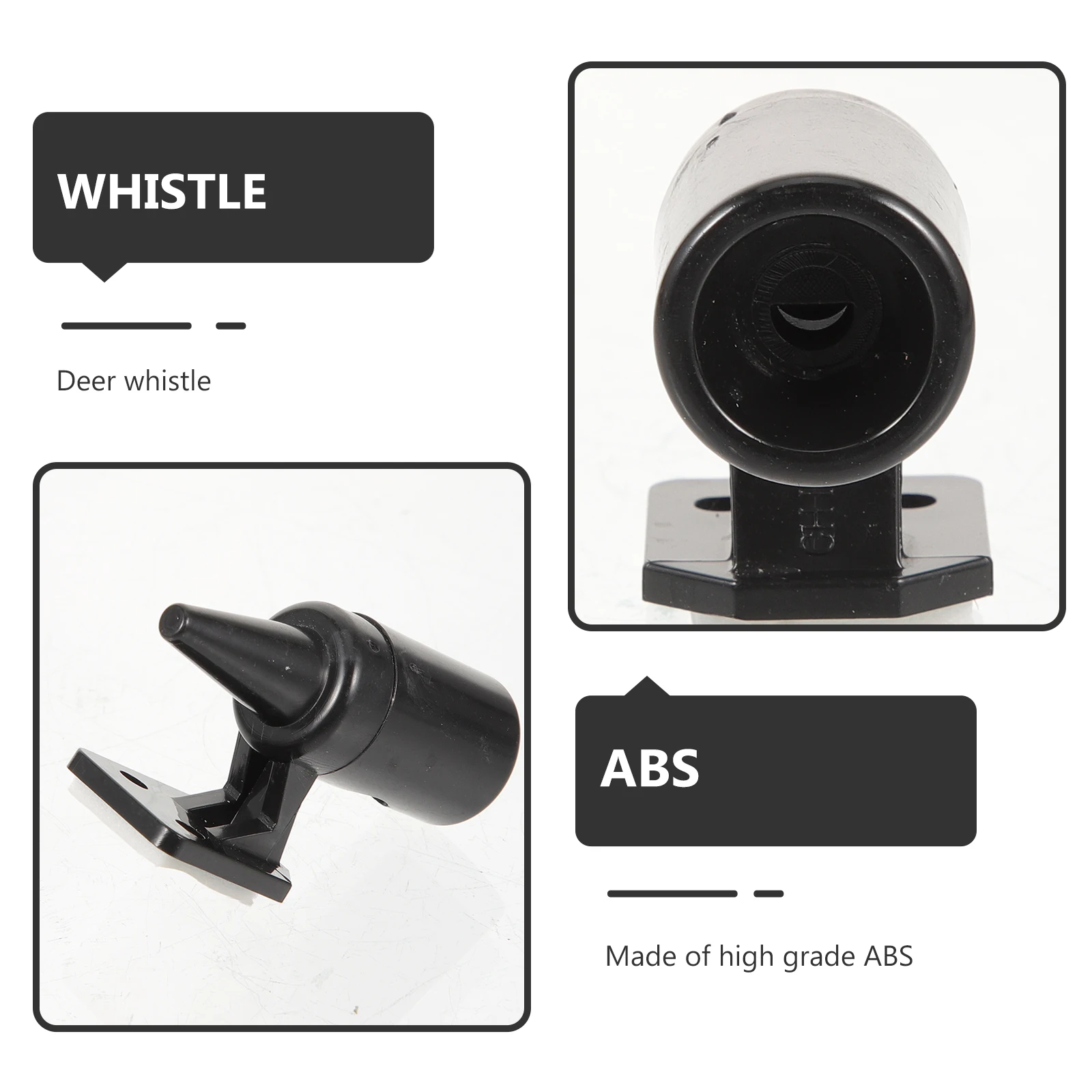 

6pcs Deer Whistle Car Safety Kit Automobile Whistles for Vehicles Trucks Practical Driving Warning Devices Rural Area