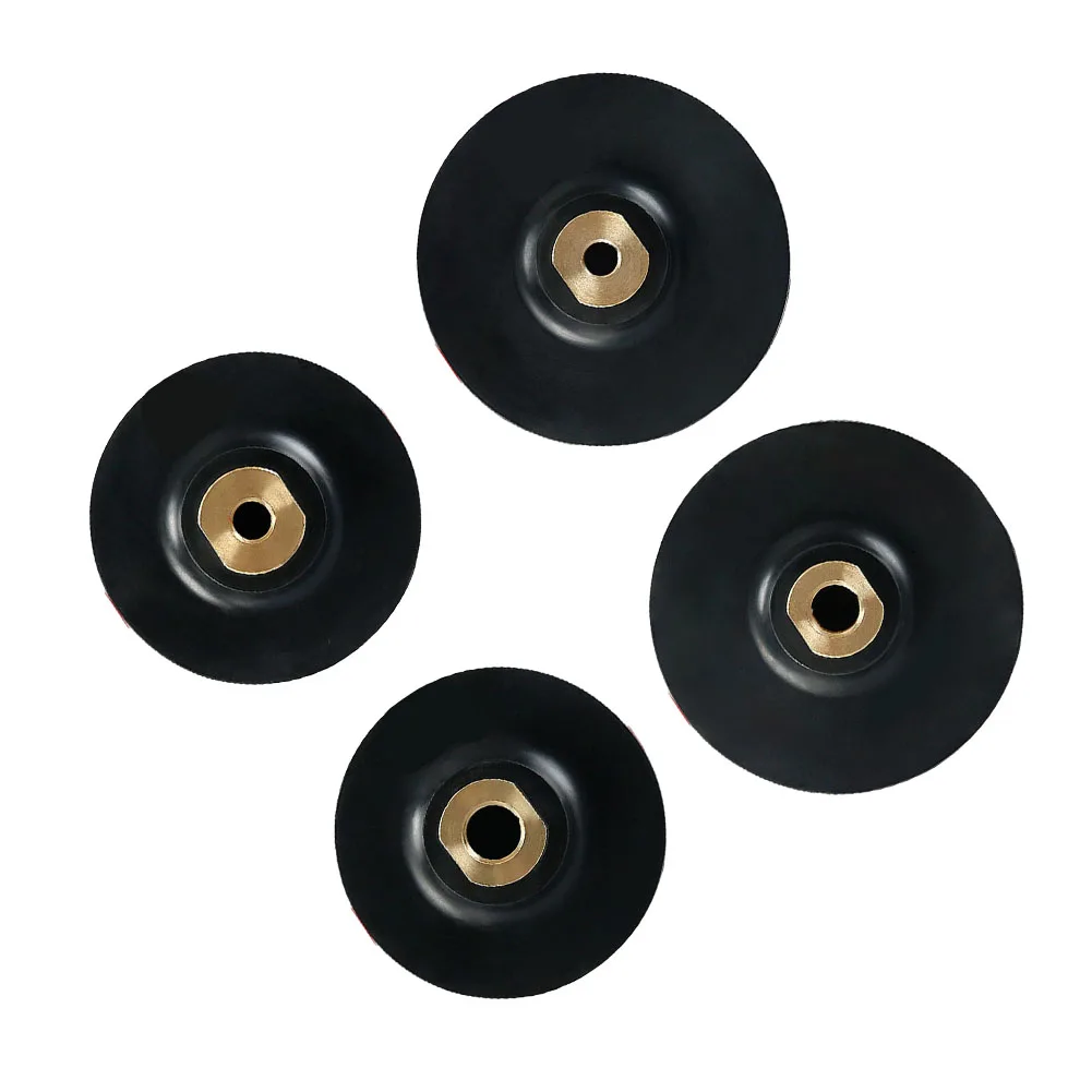 Imagem -03 - Almofada de Borracha para Rebarbadora Disco de Polimento Almofada de Rosca M10 M14 1pc