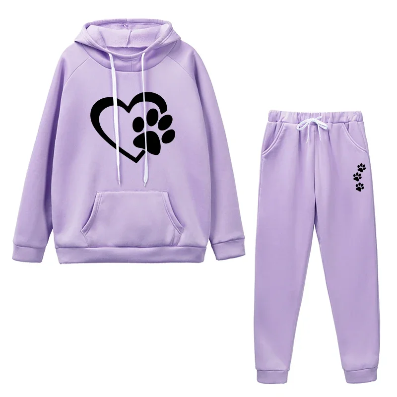 Women's Tracksuit New in Matching Sets Hoodies and Sweatpants 2025 Four Seasons 2 Piece Sets Ladies Casual Fashion Outfit hoodie