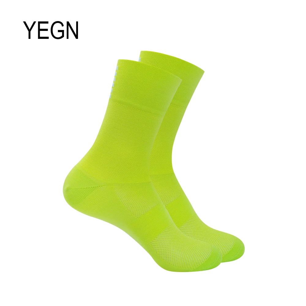 YKYWBIKE-Calcetines deportivos para ciclismo Unisex, medias transpirables para bicicleta de carretera, deportes al aire libre, correr, MTB, 5 pares