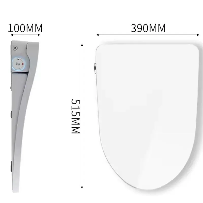 STLF  Smart Toilet Cover - Instant Hot Water Bidet Seat with Remote Control
