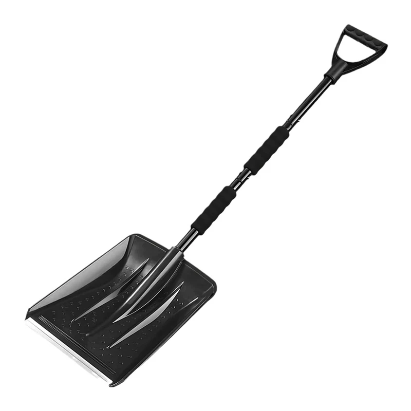 Pelle à neige portative pour allée pelle à neige pour voiture Camping d'urgence 4 en 1 pelle à neige légère hiver