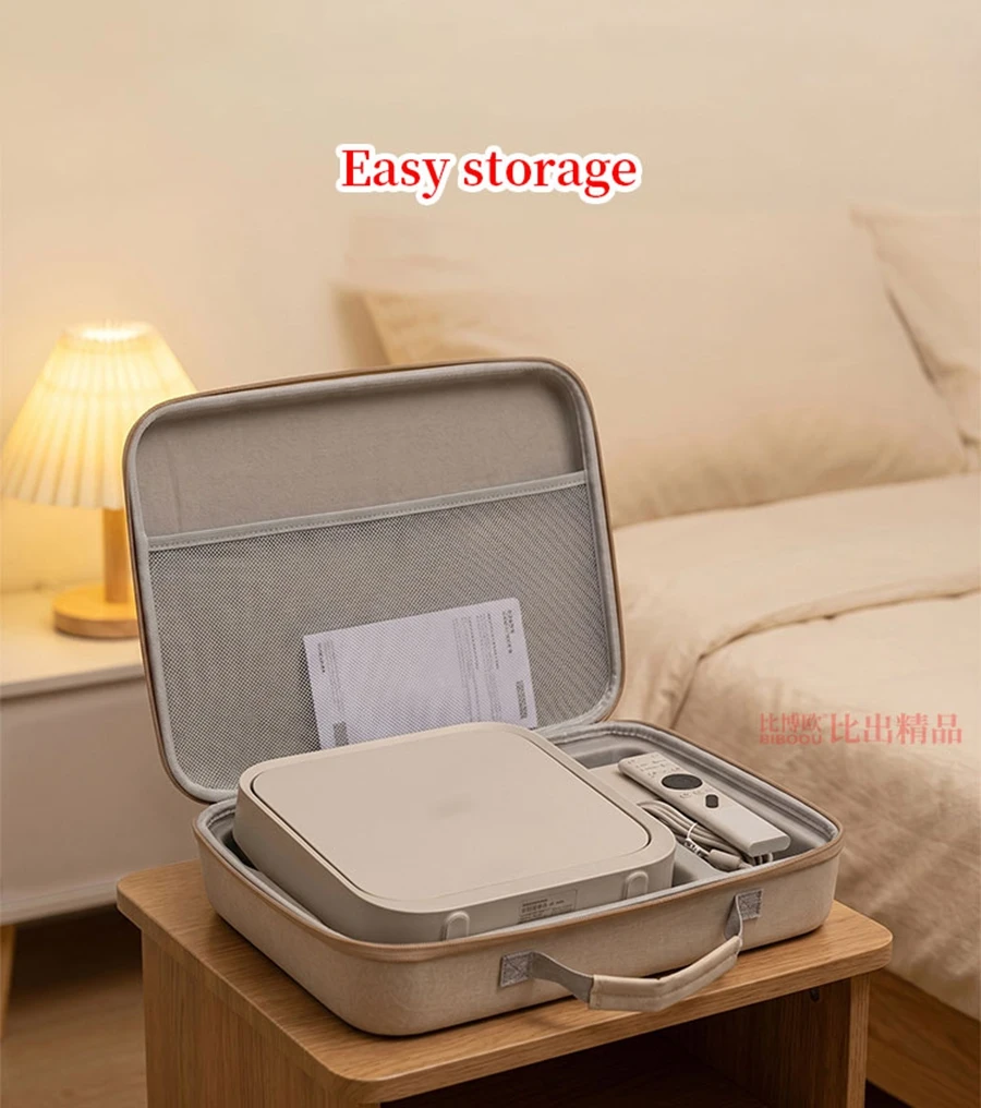 for XGIMI Z6X-5 Projector Portable Storage Bag Z6X V Hard EVA Box Outdoors Travel Carrying Case