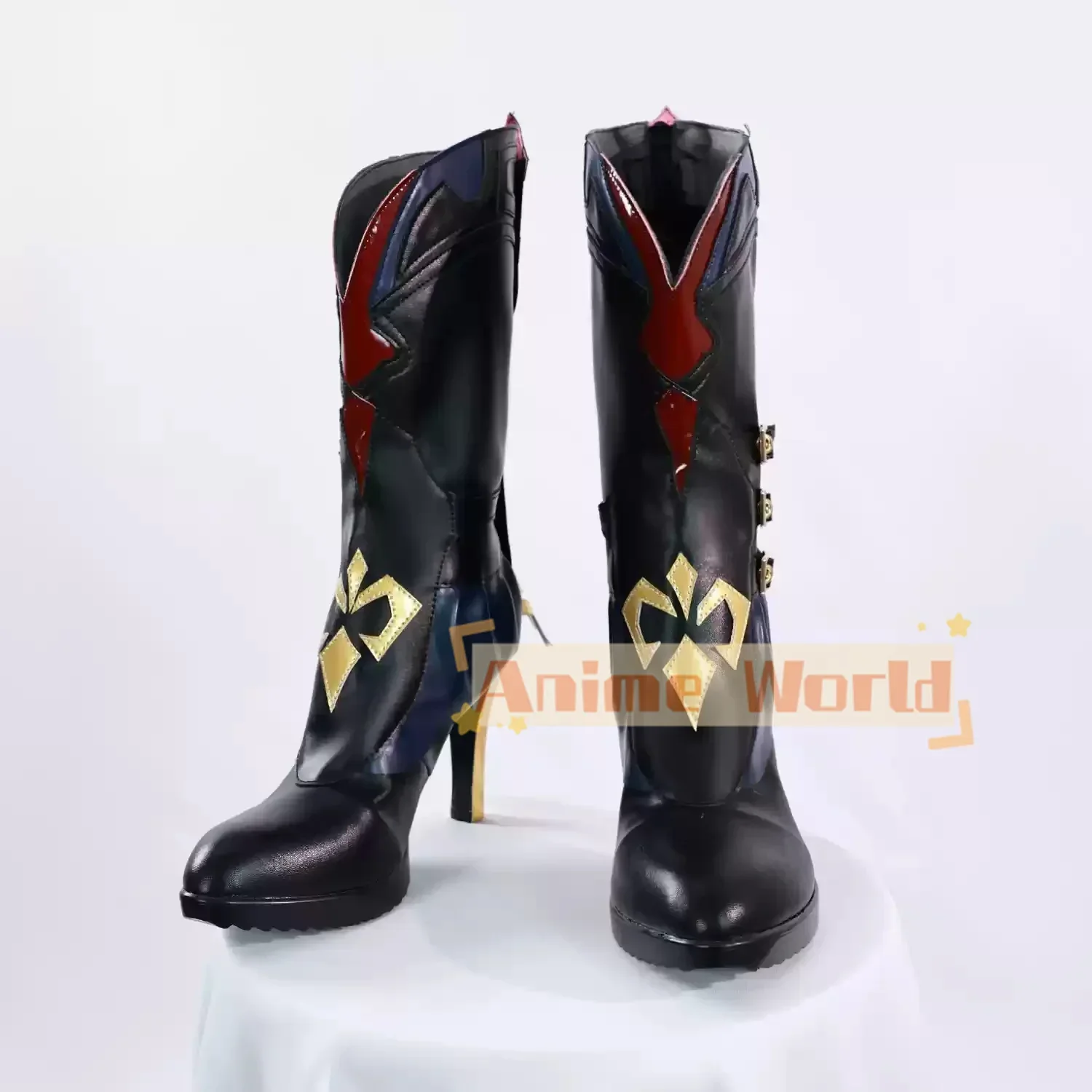 Genshin Impact Chasca Shoes Cosplay Boots Custom Made Halloween Carnival Christmas