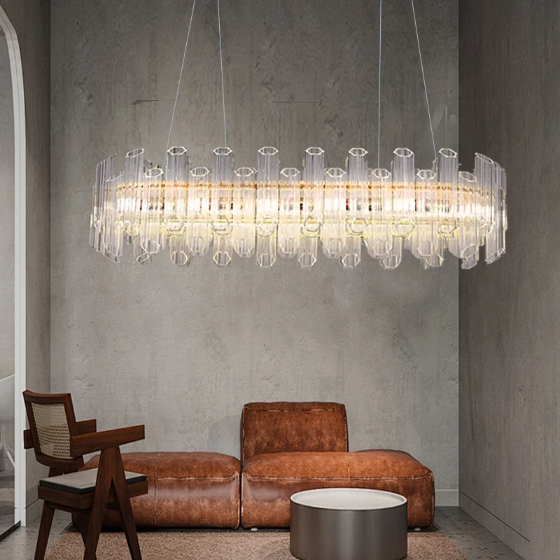 Luxury Modern Glass Pendant Lights Italy Designer Ceiling LED Hanging Lamp for Ceiling Dining Room Decor Restaurant Lamparas