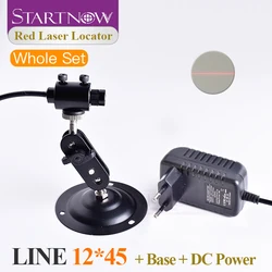 Set 12*45 635nm 10mw Laser Line Red Locator For Embroidery Machine Positioner Fabric CNC Cutting Line Laser Module Pointer Parts