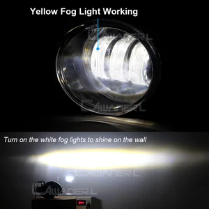 مصباح ضباب LED مع عين الملاك للسيارة ، DRL 9006 ، مصباح قيادة لفولكس فاجن ، فولكس فاجن جولف ، جيتا 6 ، تيغوان 5N ، توران بيتل ، EOS ، علبة ، 2X أفضل 6 مصباح أمامي أصلي من جيتا - رقم 6