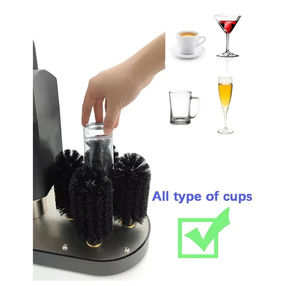 

Kitchen Accessories Catering Cutlery & Cup Washer Portable Countertops Commercial Bottled Restaurant Glass Washer
